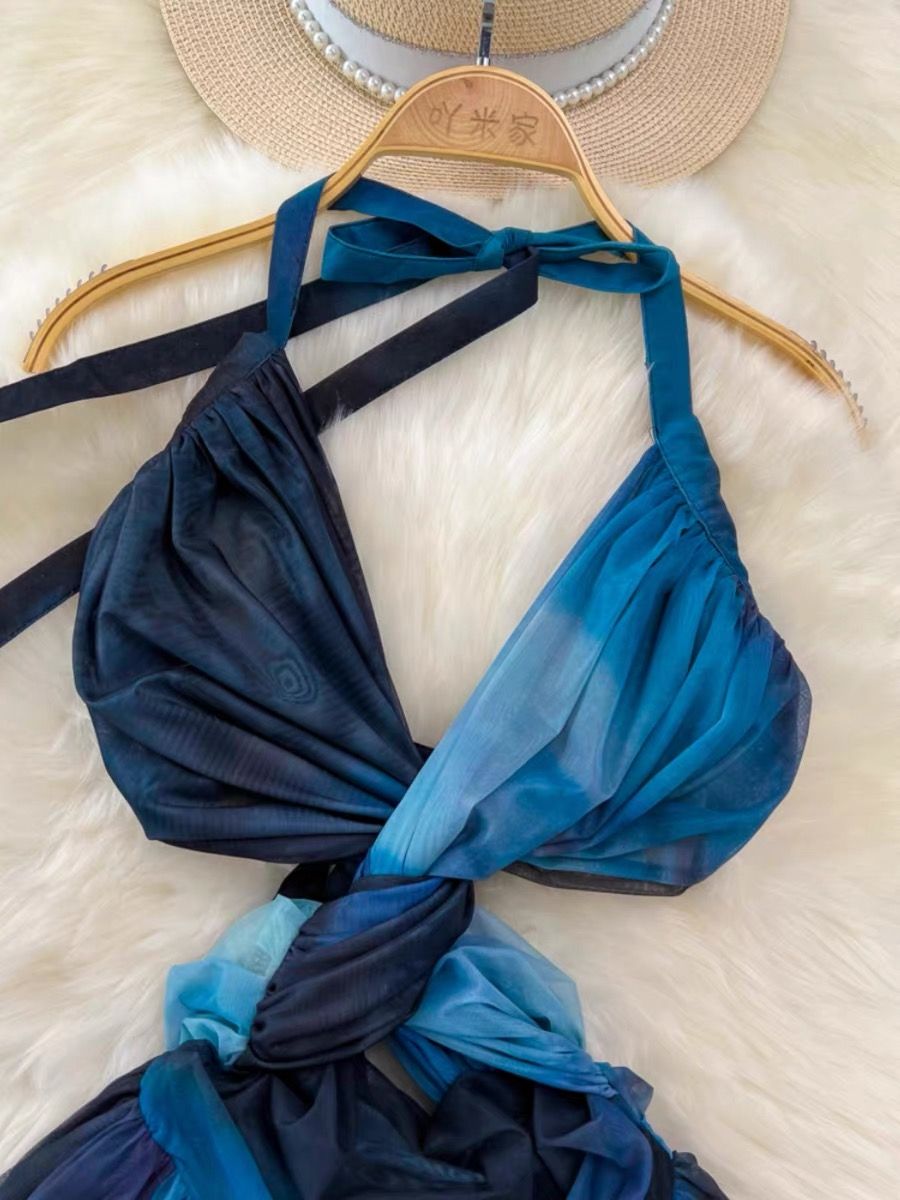 Let me know halter dress CD747 image