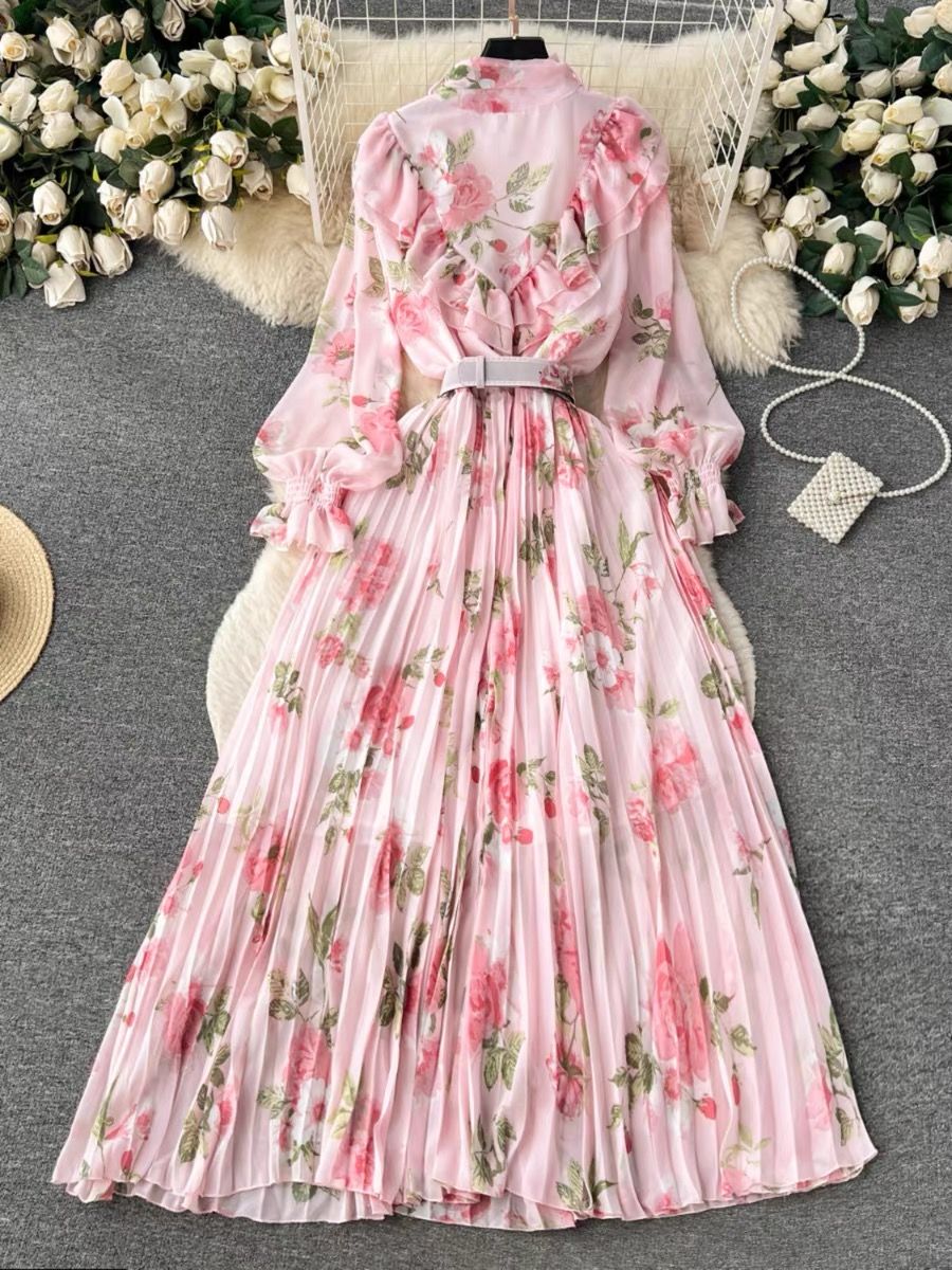 Statue worthy floral dress CD462 image