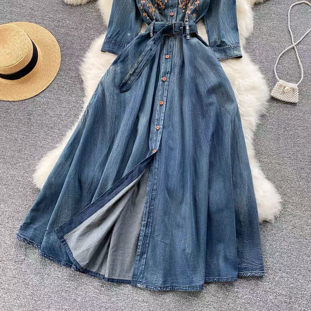 Amina denim dress DD4 image