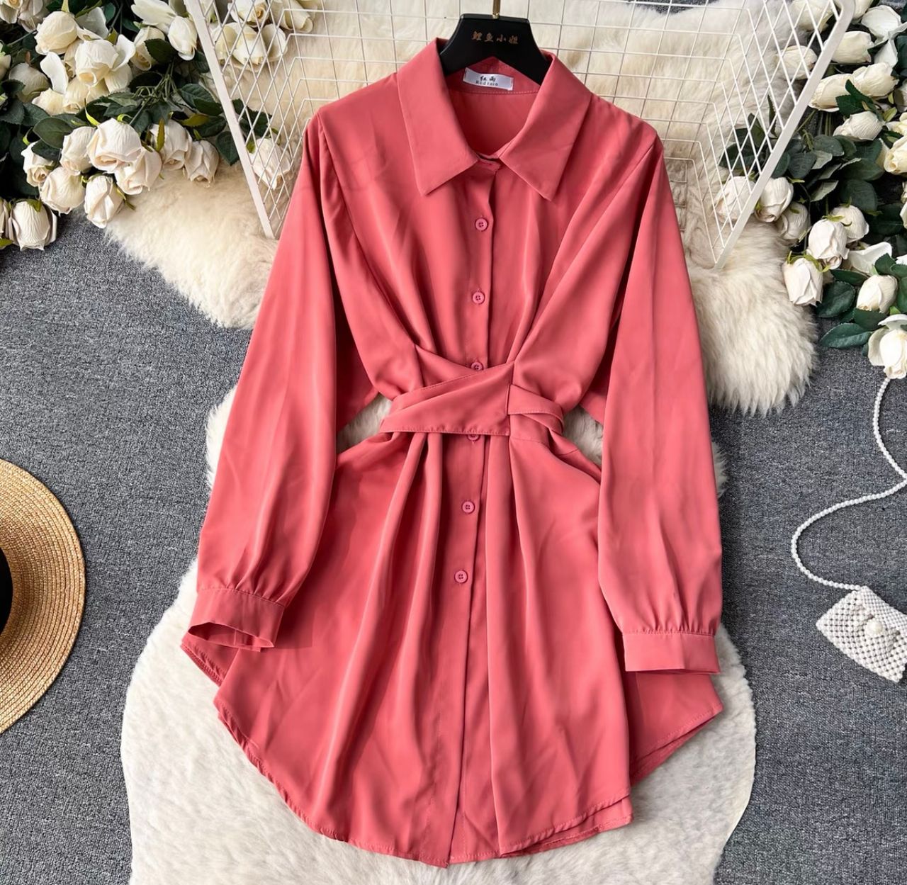 Sent from above shirt dress SDZZ922 image