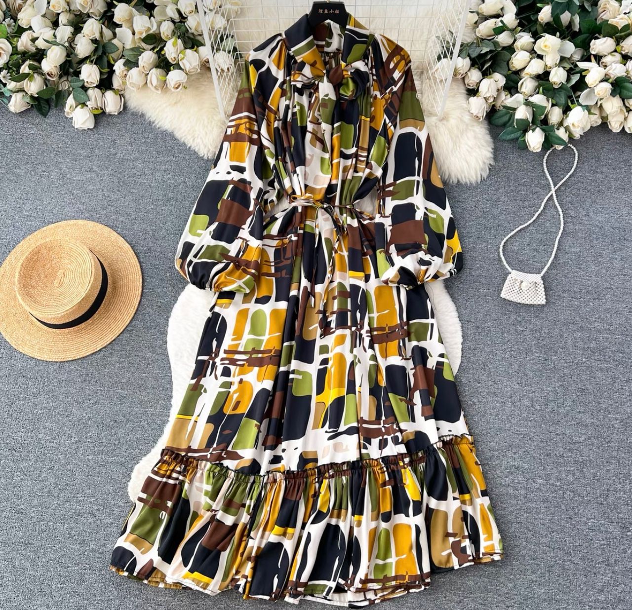 Flaunt oh mami dress CD358 image