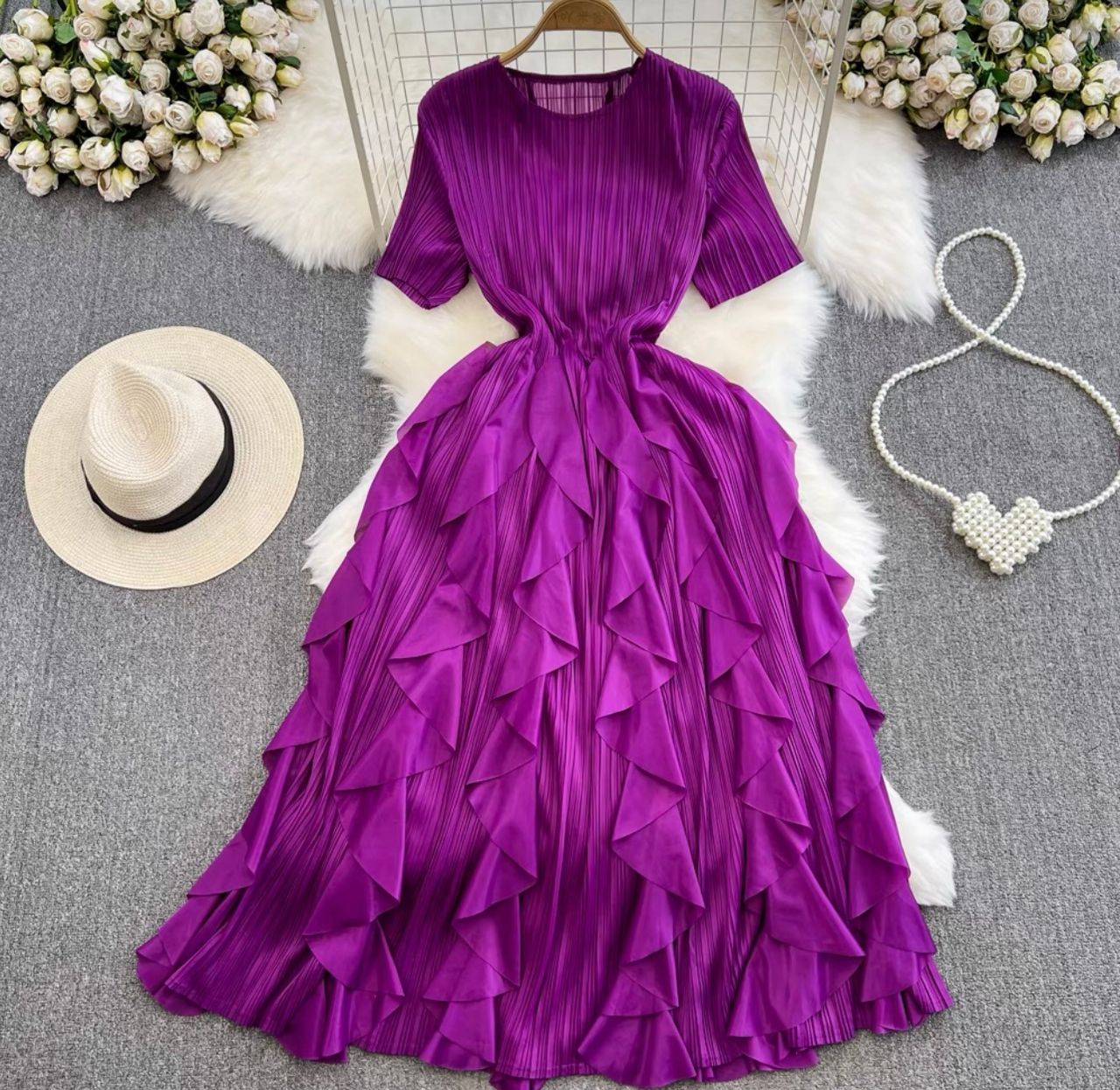 Strongest link ruffle dress FD284 image