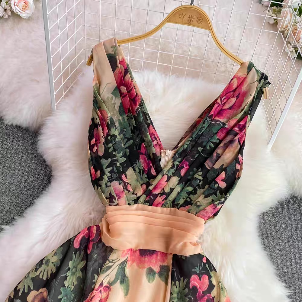 Love again floral dress EVD13 image