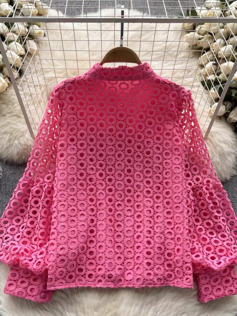 Your biggest fan lace blouse BE267 image