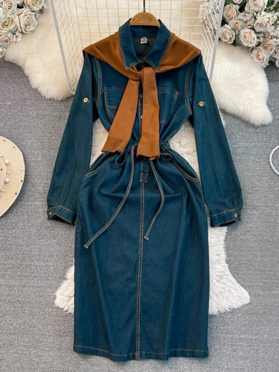 Isabella denim dress DD25 image