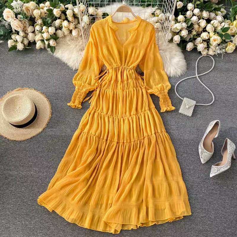 Open season ruched dress CD47