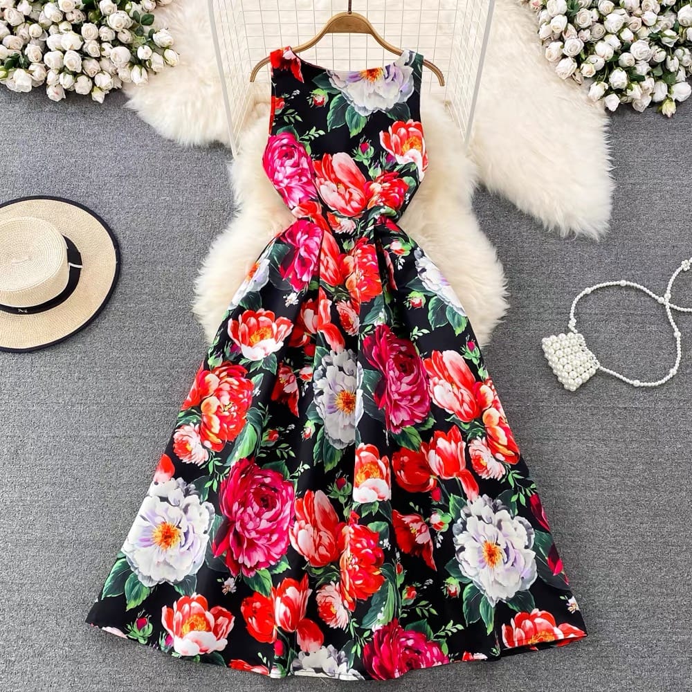 Topeka floral dress FD77 image