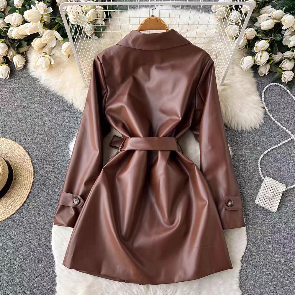 Take care of me leather jacket LJ102 image