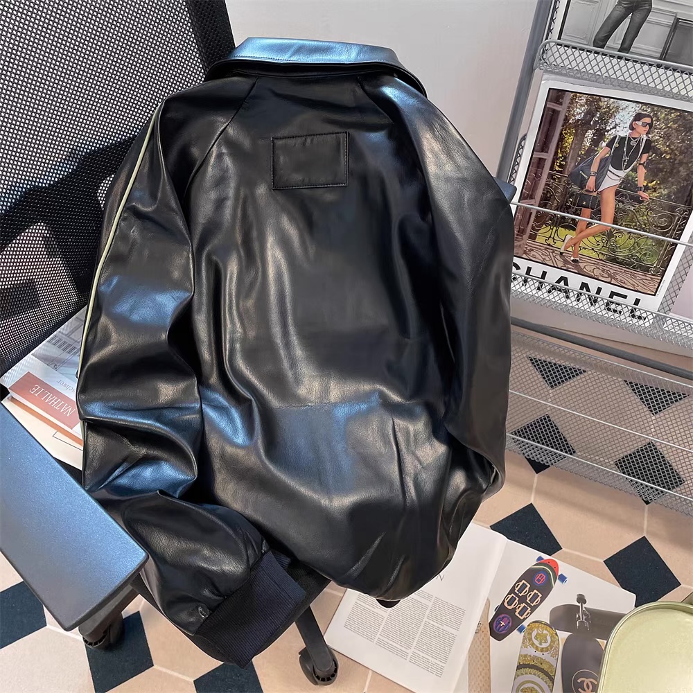 Night club leather jacket LJ103 image