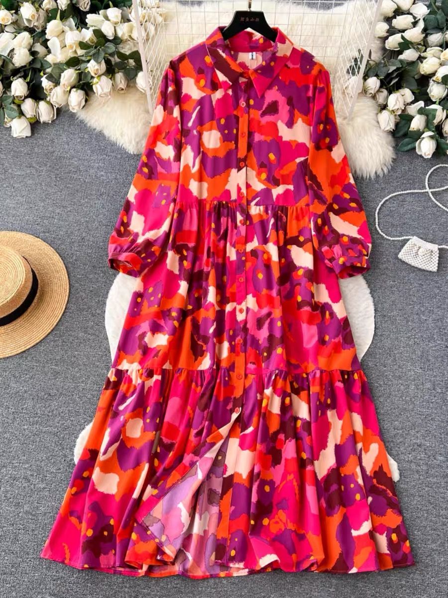 Blessed with my presence floral dress CD612 image