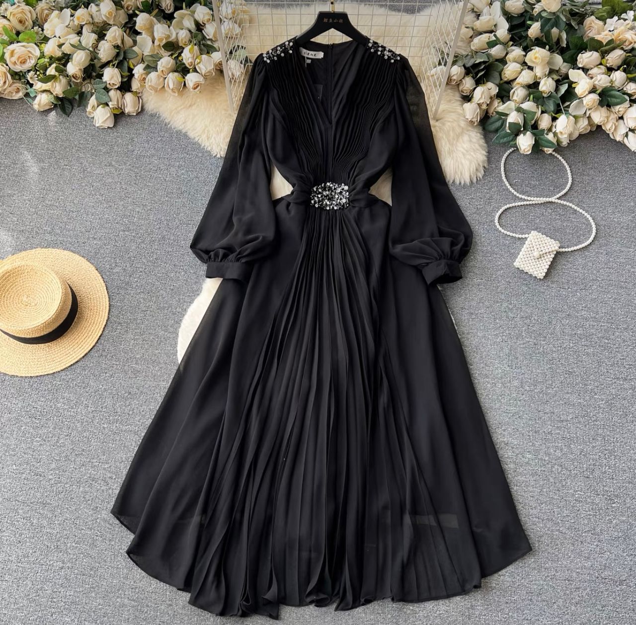 Embellished babe dress FD226 image