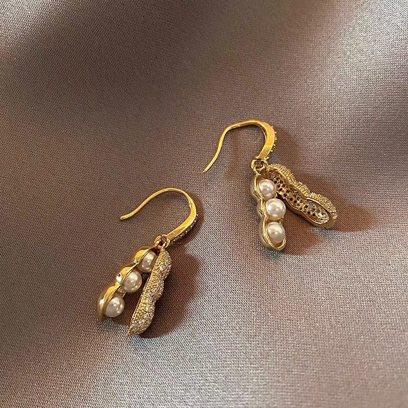 Egyptian cleopatra nut earrings JW124 image