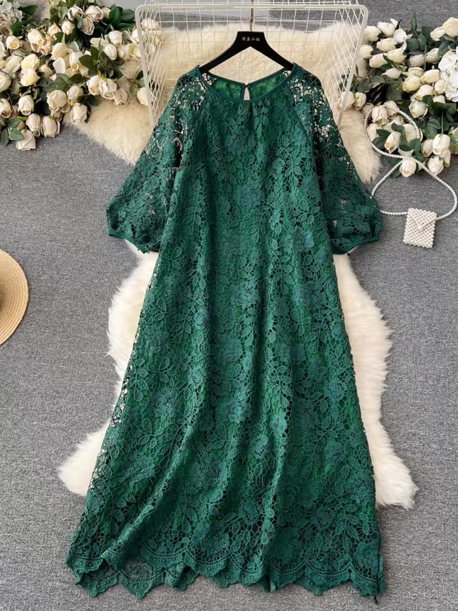 Find me by the beach lace dress FD538 image