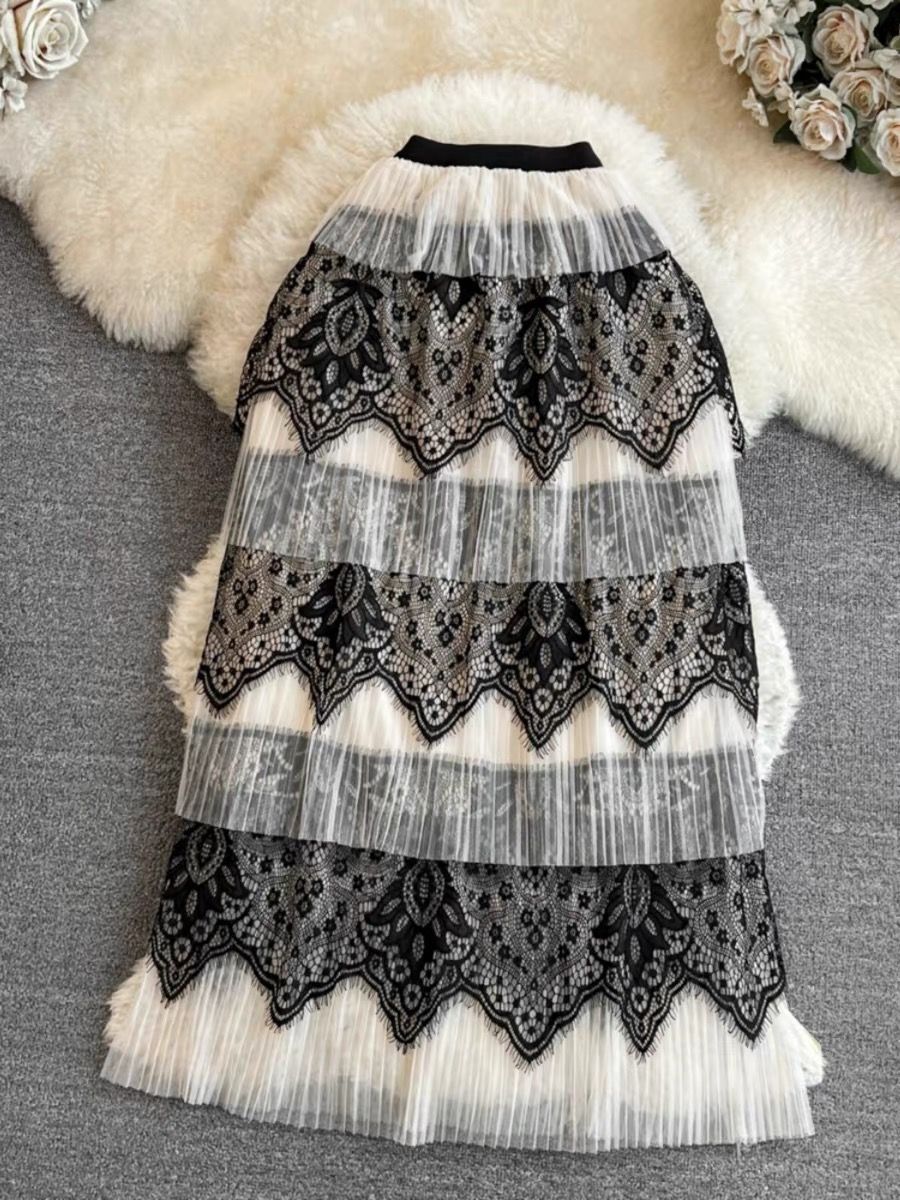 Watch me shine lace skirt SZZ400 image