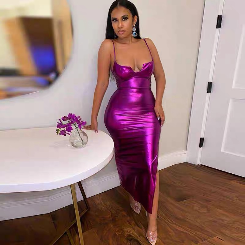 Pretty dainty velvet gown CBC86