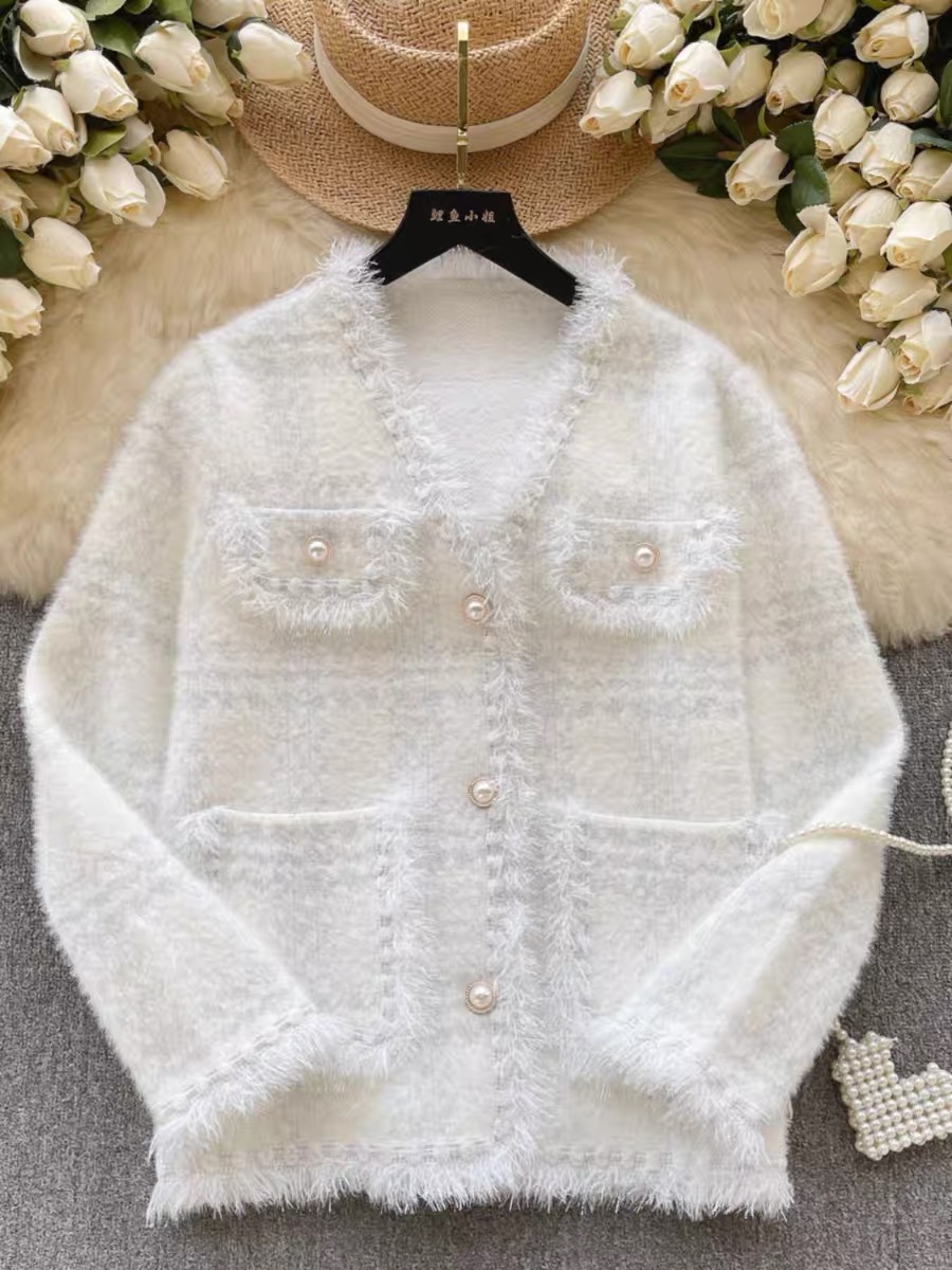 Your main one fluffy blazer BL153