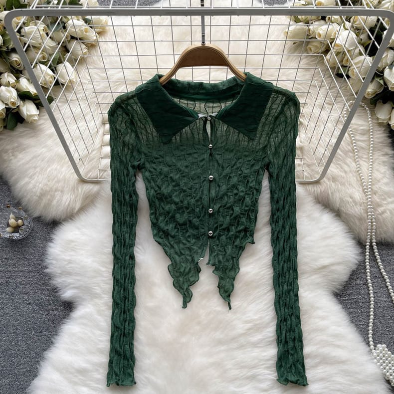 Frilly feel top TZZ2406 image