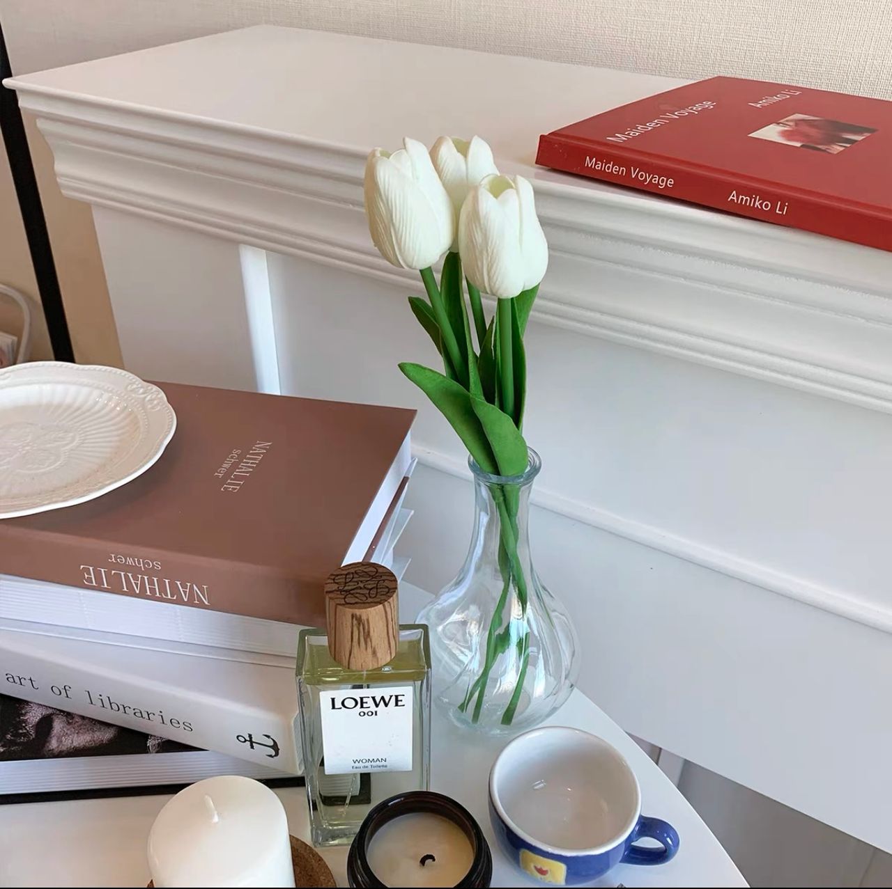 6 stems of artificial flowers DCZZ109 image