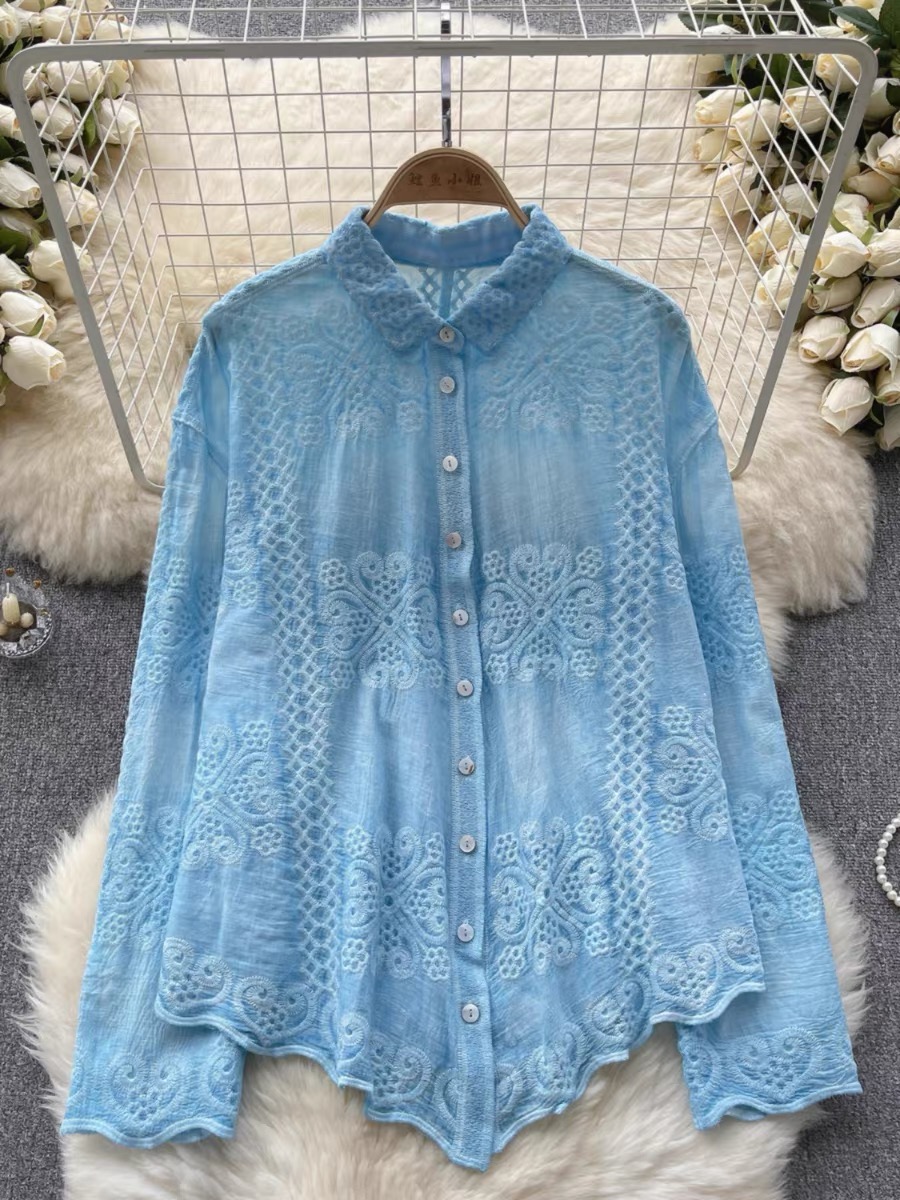 Just for the night lace blouse BE216