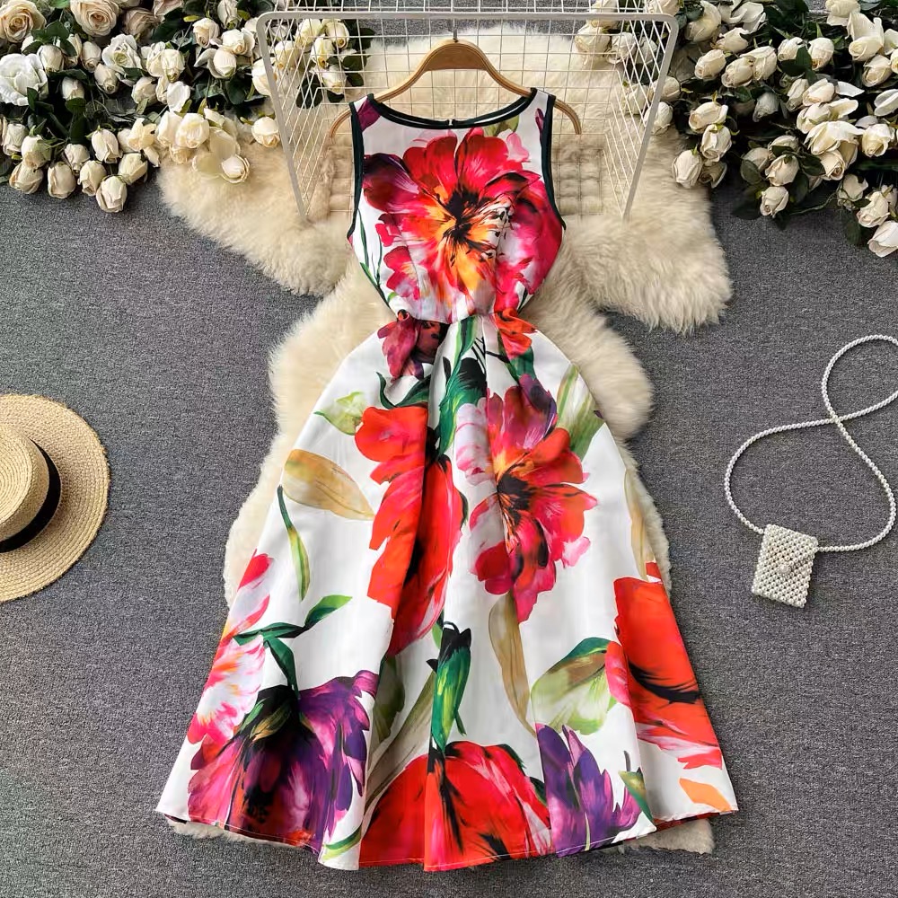 Brooklyn bling colorful dress FD117