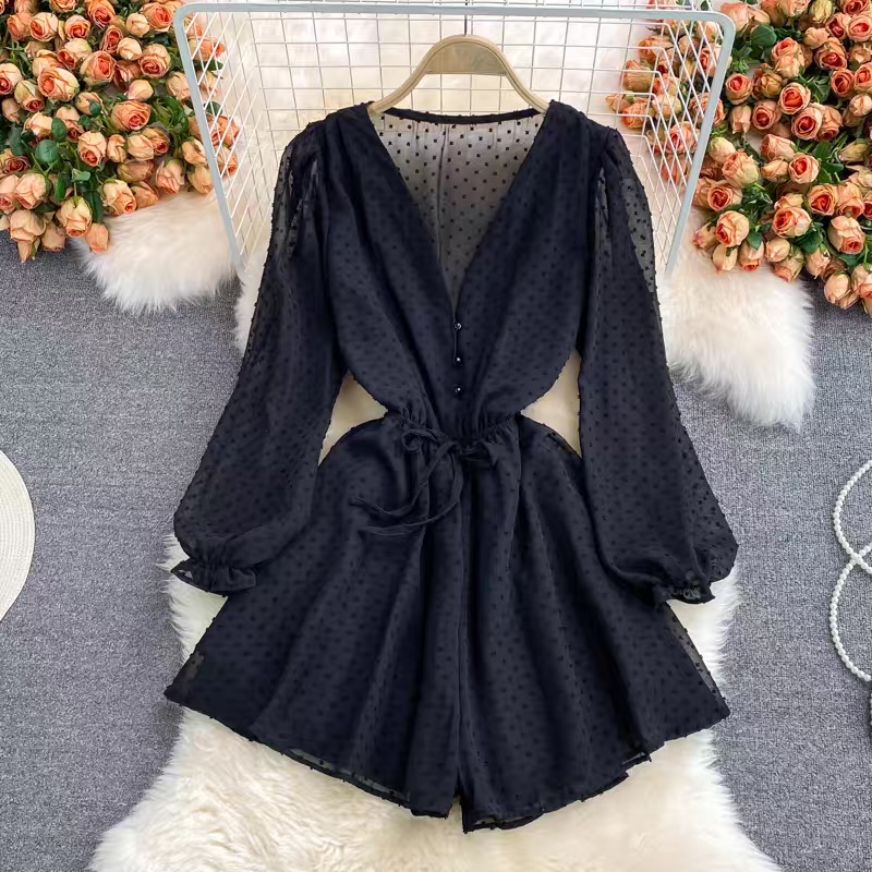 Setting the mood cotton jumpsuit JRZZ516 image