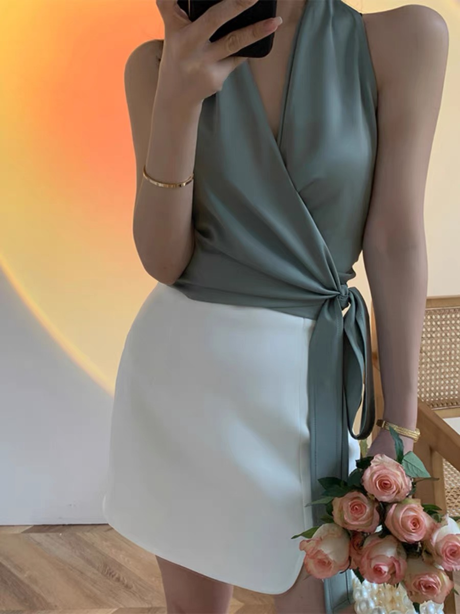 Korean babe top TZZ1731 image