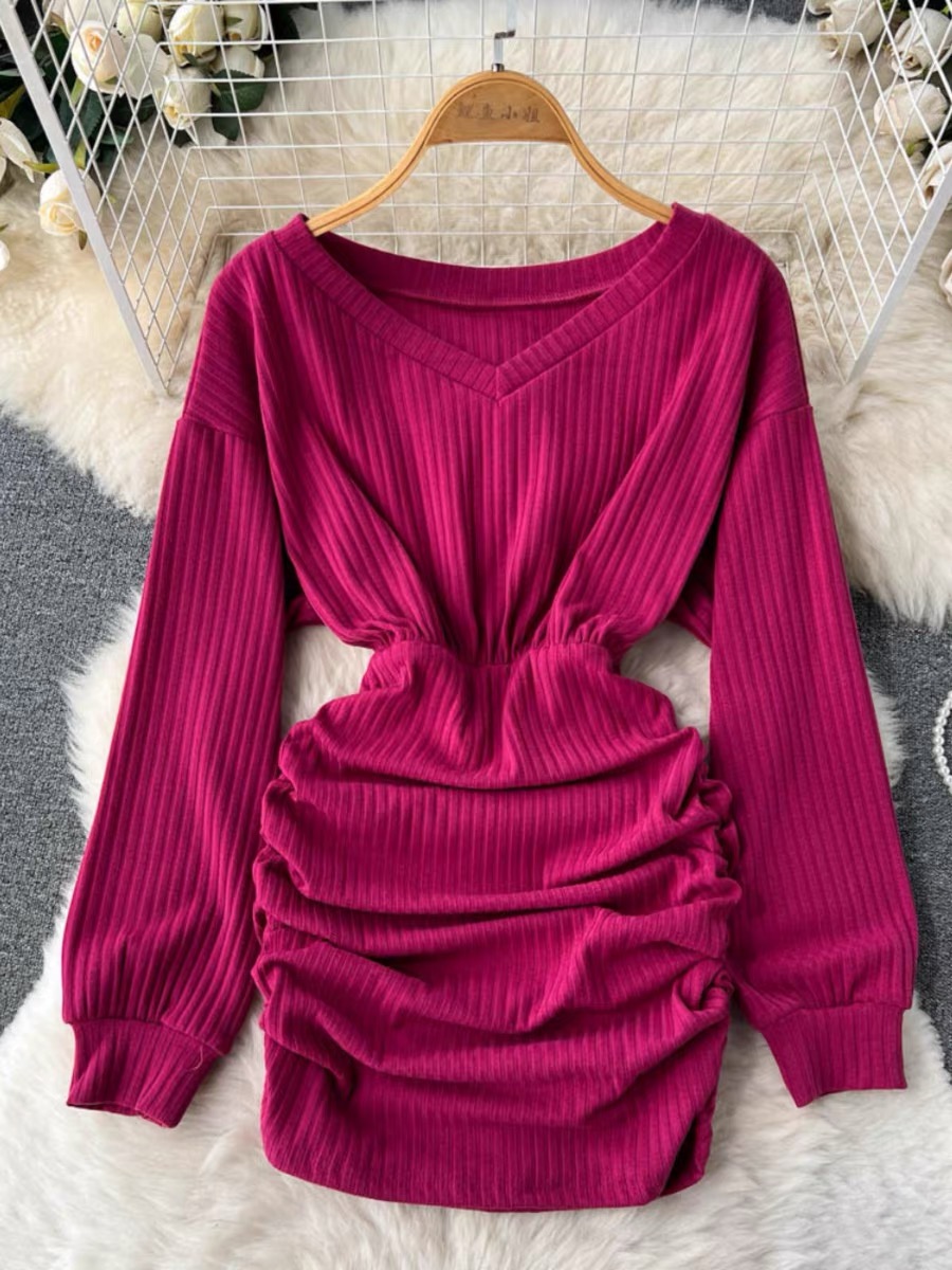 No rule ruched gown CBC180