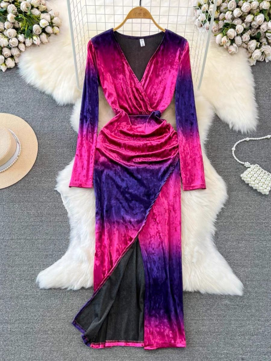 Effina velvet dress CBC344 image