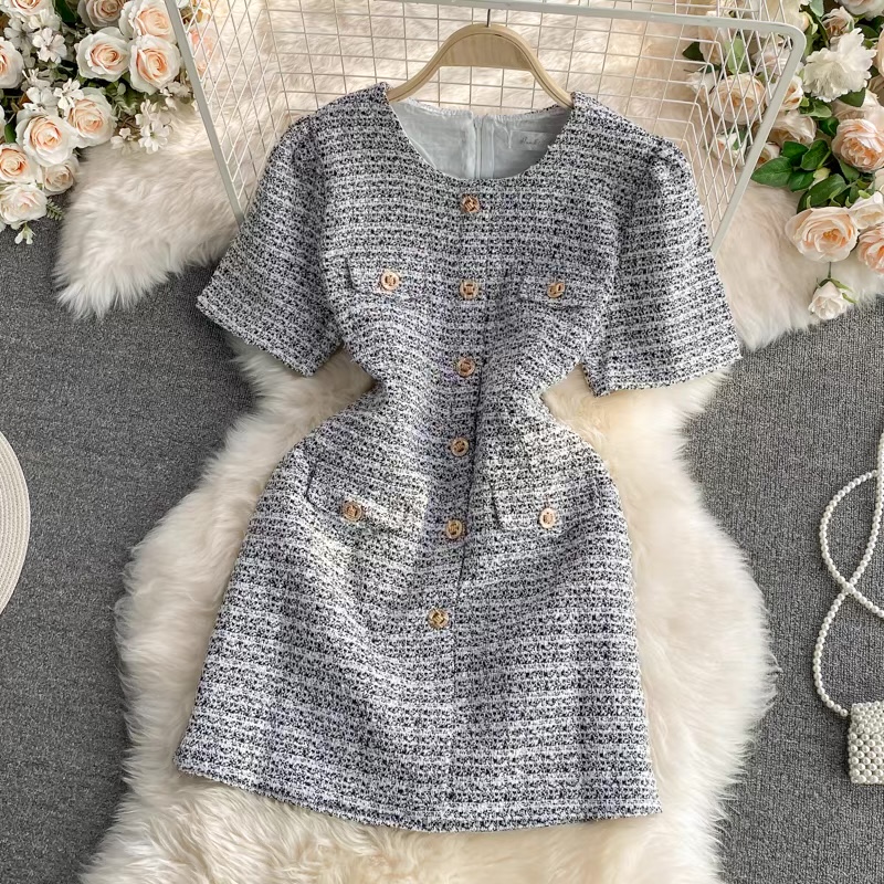 Wide awake woolen princess dress FD93 image