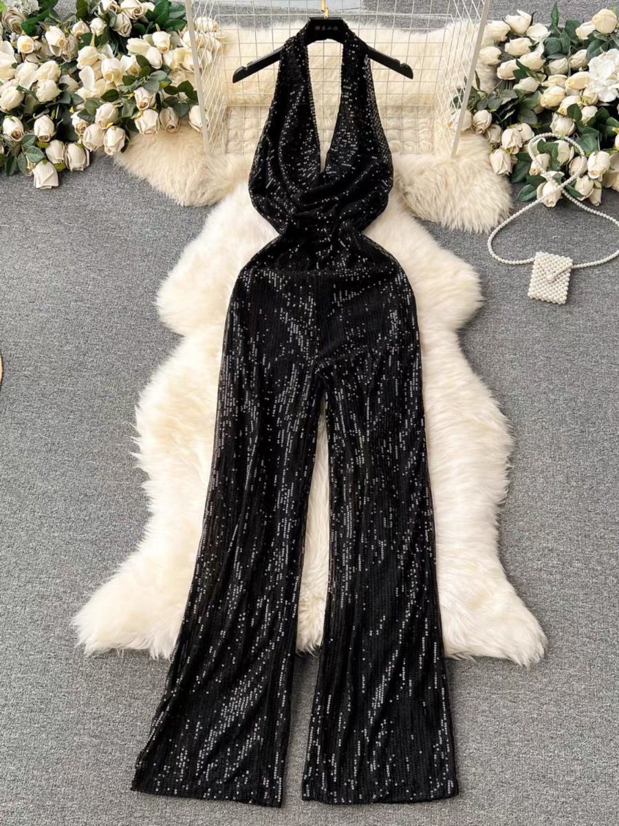 Oh baby sequin jumpsuit  JRZZ680 image