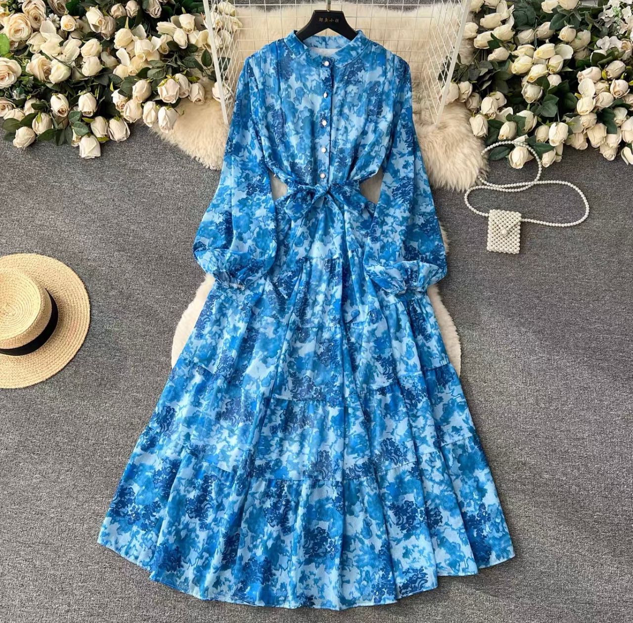 First option floral dress CD535 image
