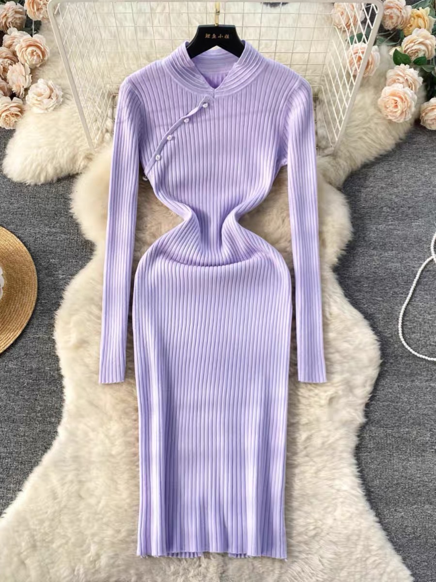 Saturday dinner knitted dress KBC152