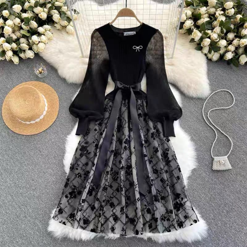 Breezy night flowy dress FD65 image