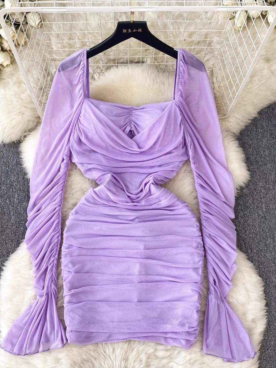 Oh so classy mesh gown CBC208