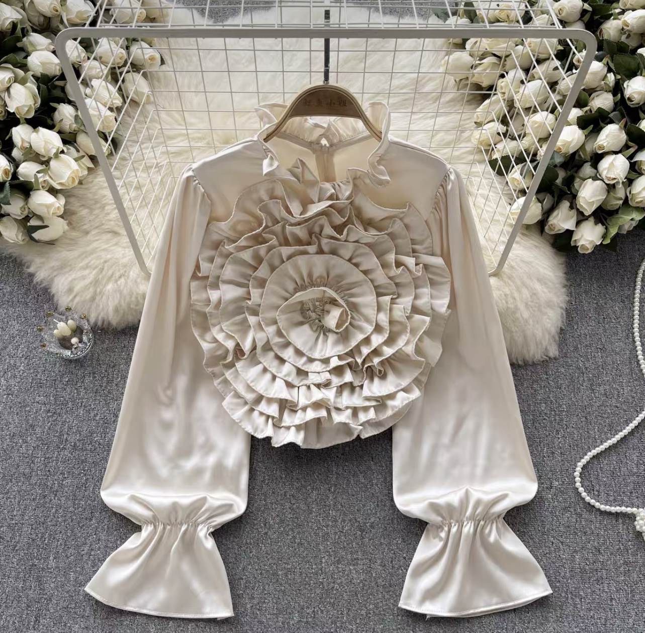 Competitive edge rose blouse BE269 image
