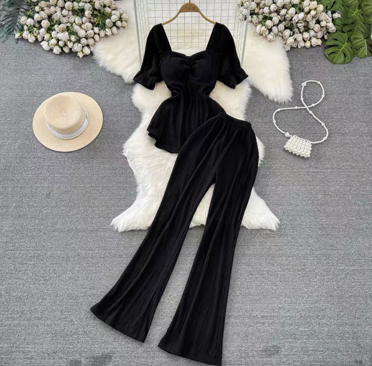 Forever perfect ruched set TPZZ3070 image