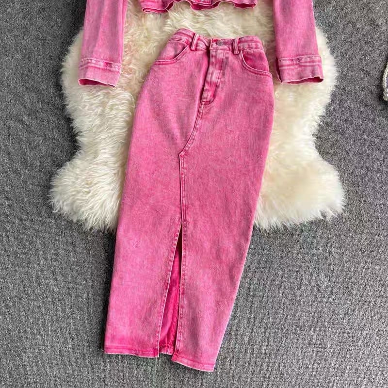 Princess treatment denim set TPZZ391 image