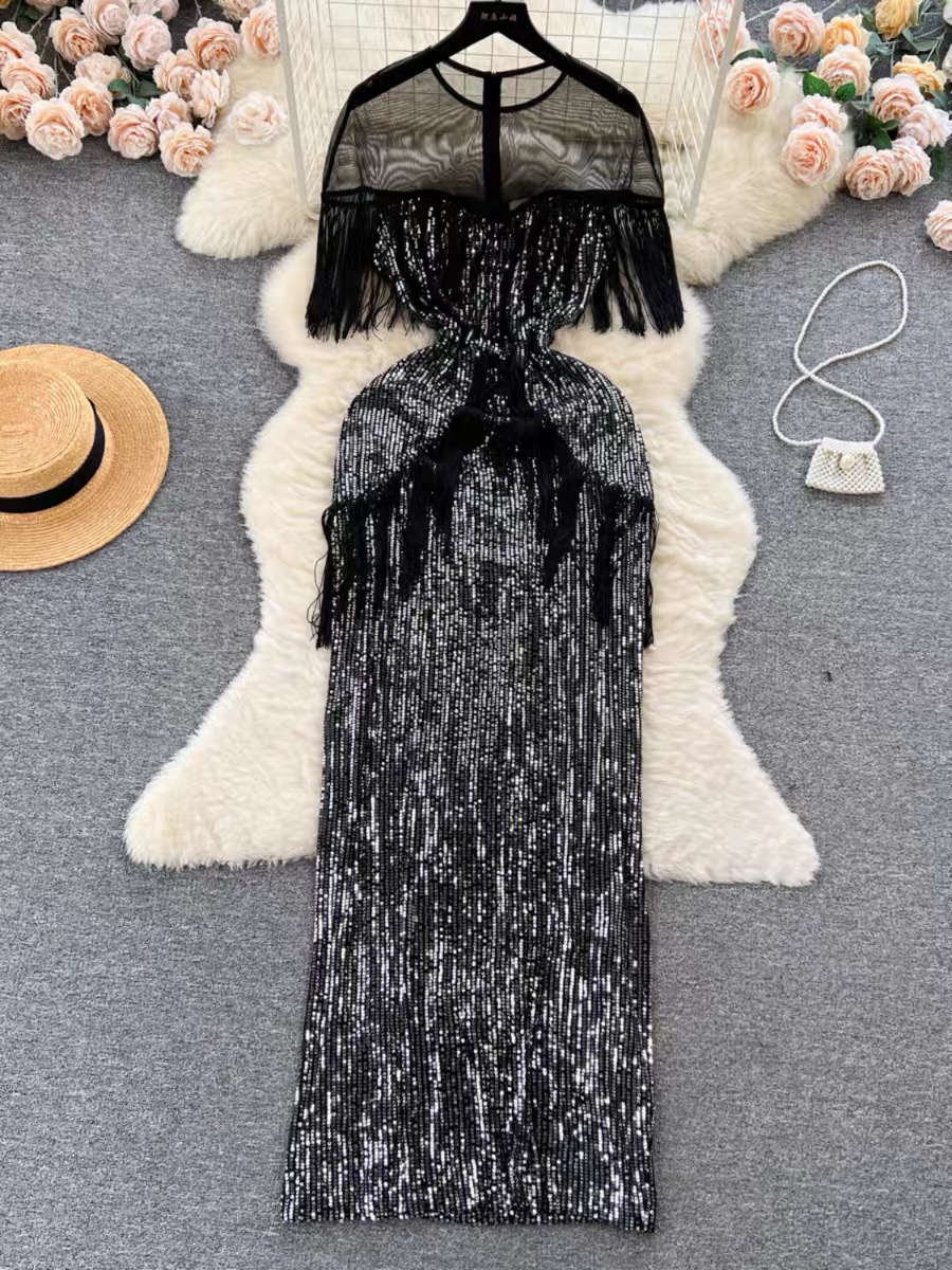 Birthday celebrant sequin dress EBC83