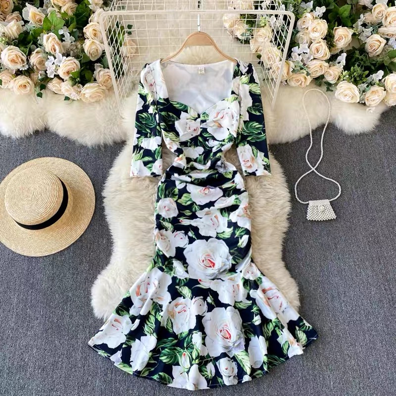 Carla ruched bodycon dress CBC4