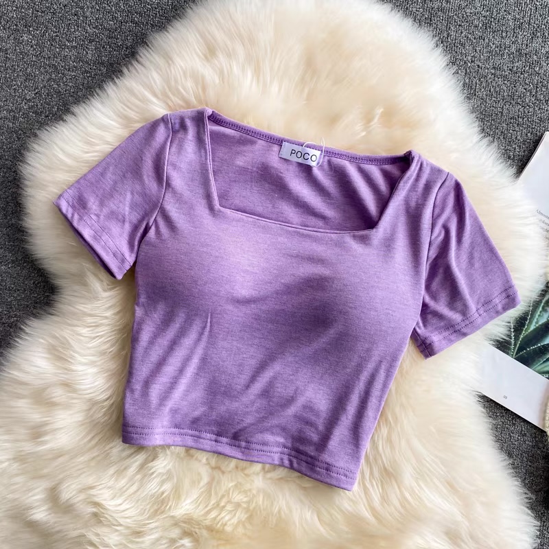 Be yourself crop top TZZ747 image