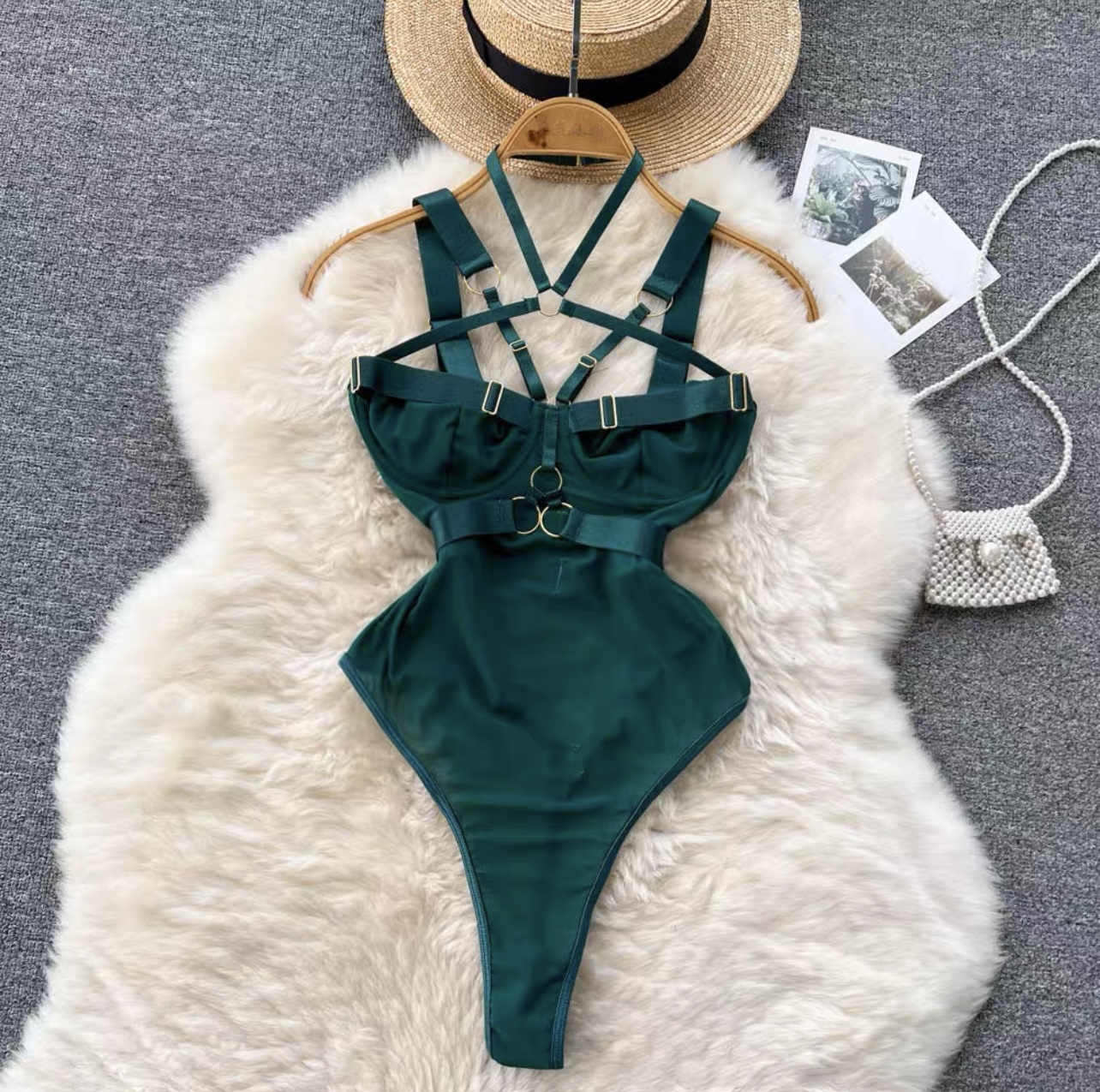 Now and later straps bodysuit TZZ832 image