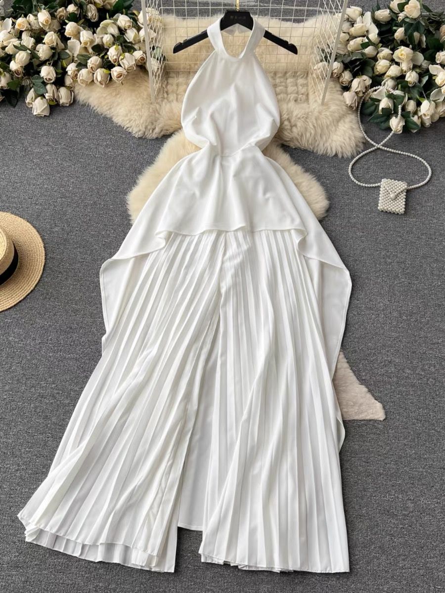 555 angel pleat jumpsuit JRZZ603 image