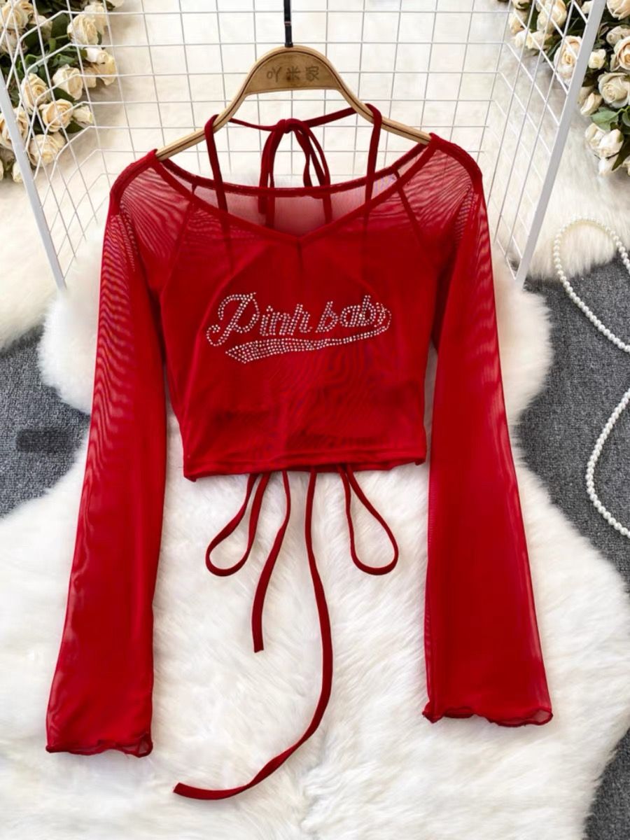 Pink baby top TZZ1723 image