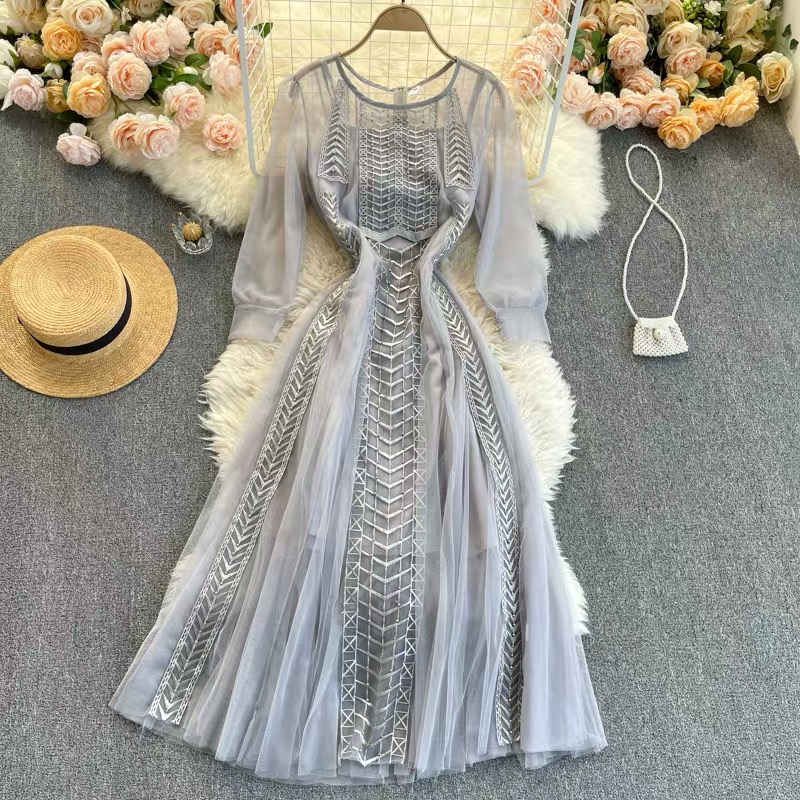 The royale beaded dress CD33