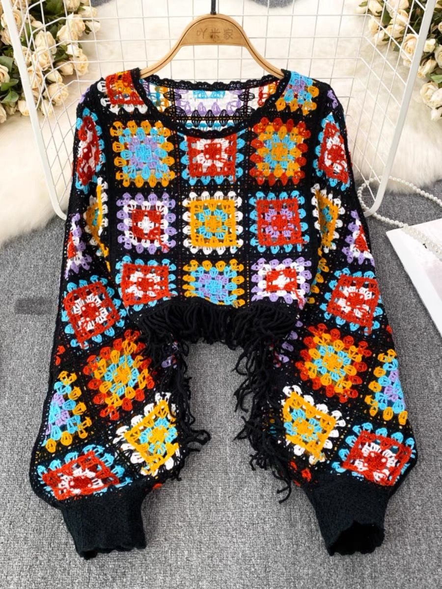 Only want you crotchet sweater SSZZ393 image