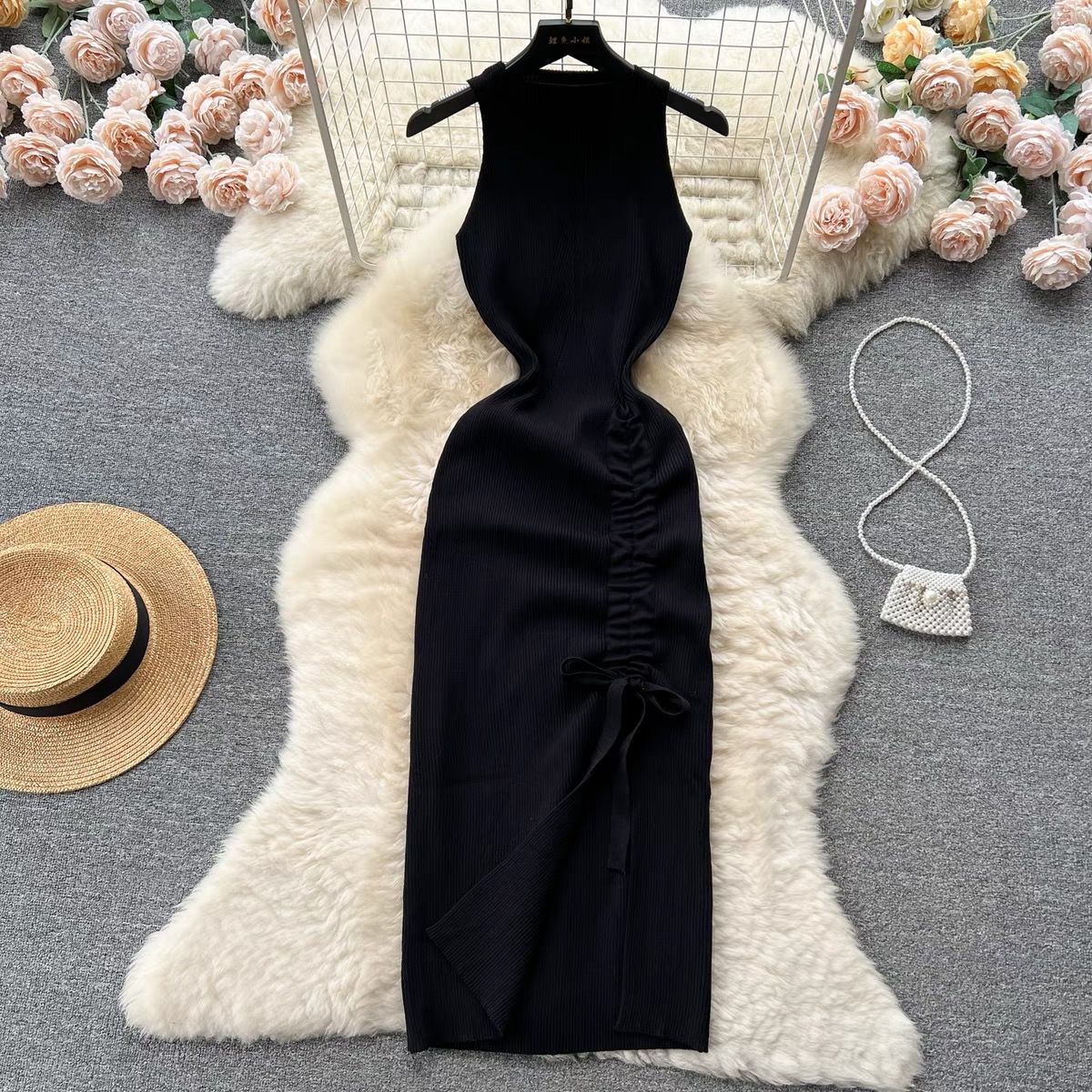 Next beach ruched gown KBC57 image