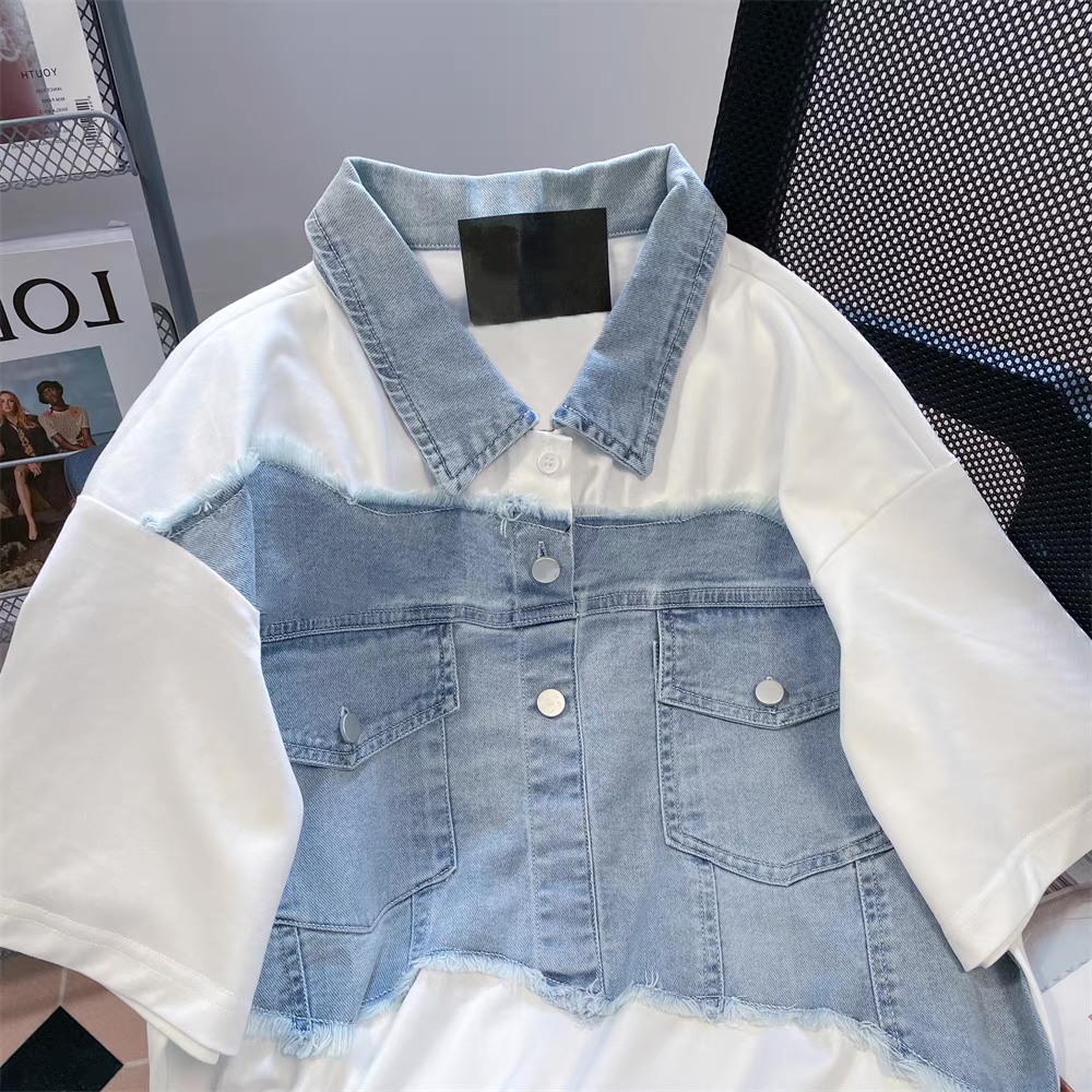 She’s on fire denim shirt SDZZ672 image