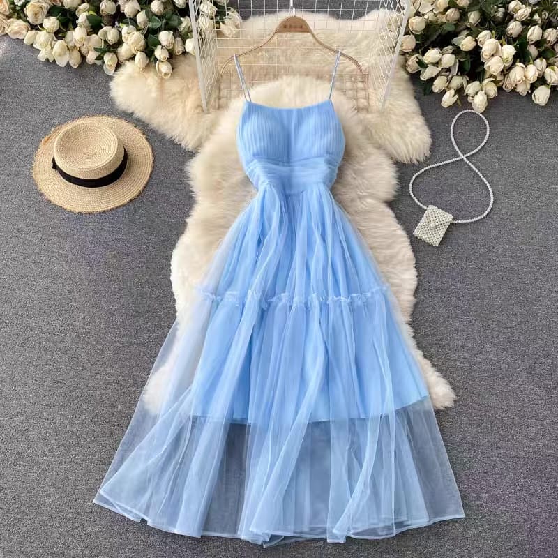 Milkshake party ruffle dress CD40 image