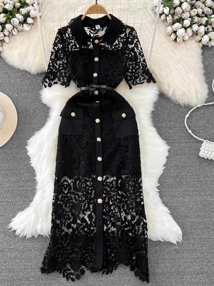 Lasting impression lace dress FBC53 image