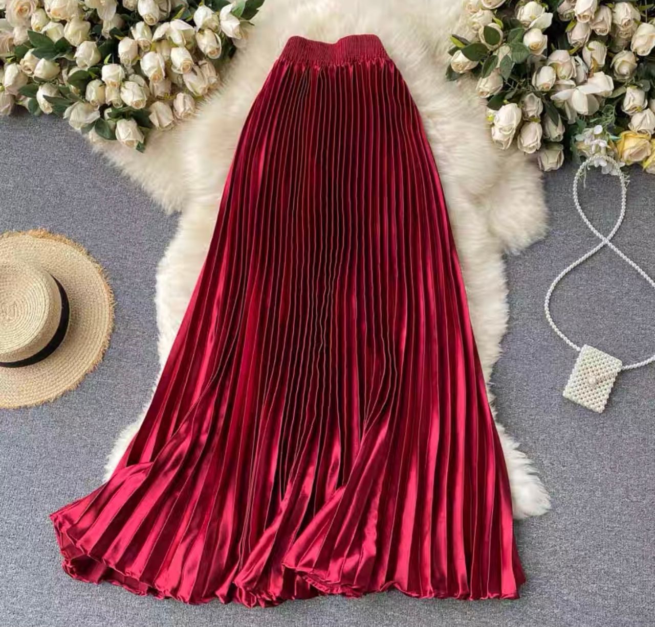 Shanghai pleated skirt SZZ174 image